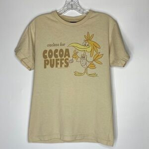 Vintage Cuckoo For Cocoa Puffs Short Sleeve Tshirt 2006 Tan TNT Size Small